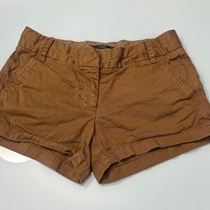 J. Crew Tan Chino Shorts
